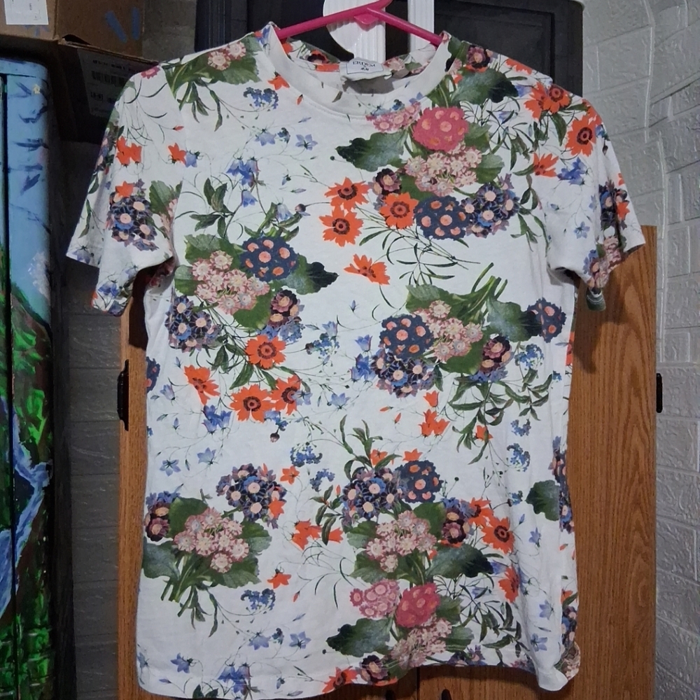 Erdem X H&M Floral Tshirt